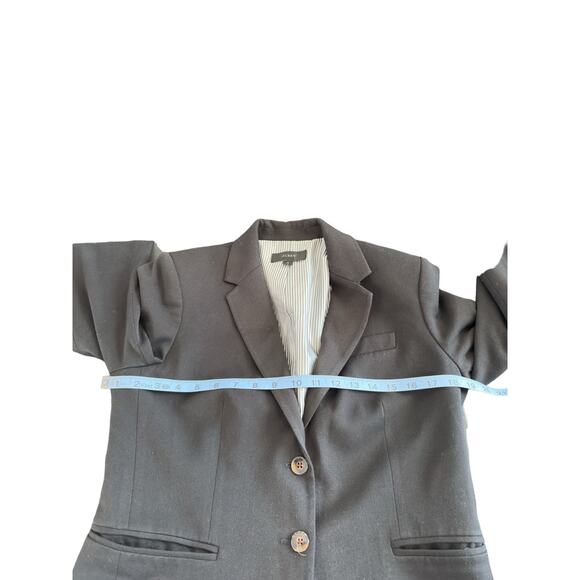 J.Crew Schoolboy Blazer Black Office Career Preppy Academia Scholarly Small - Picture 7 of 9